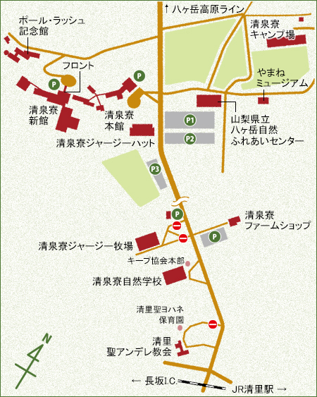 駐車場案内図
