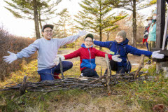 森を守る作業体験