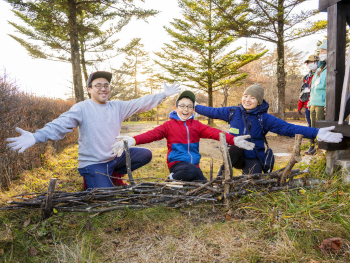 森を守る作業体験