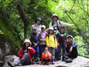 豊かな環境での自然体験