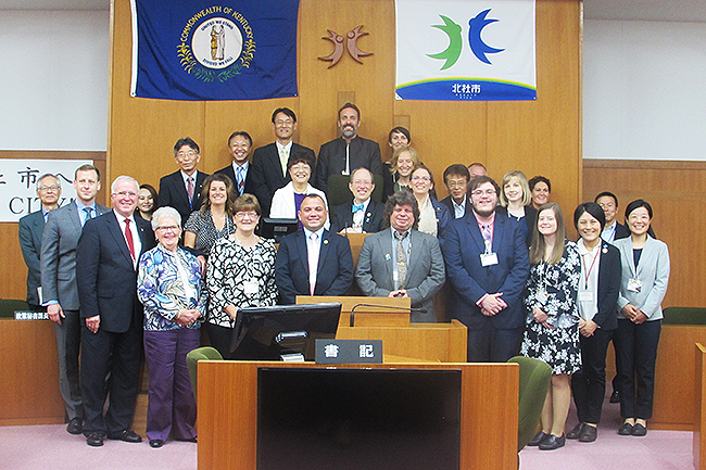 国際交流の様子